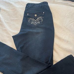Woman’s dark blue jeans for sale